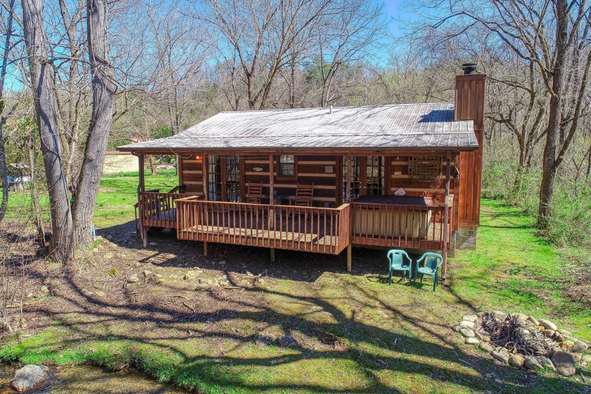 Creekside Memories Cabin Cosby Екстер'єр фото